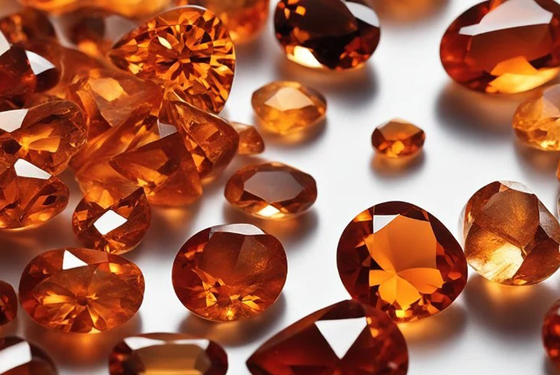 LIST OF ORANGE GEMSTONES