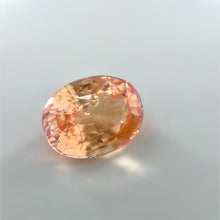Natural unheated padparadscha gemstone brilliant luster