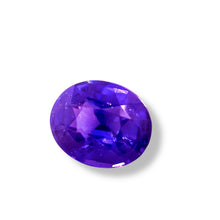 Vivid purple Ceylon sapphire – ethically sourced gemstone for fine jewelry