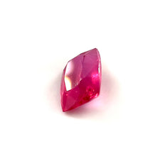 1.02 Carat Natural Ruby Gemstone Cushion Cut Pinkish Red Color