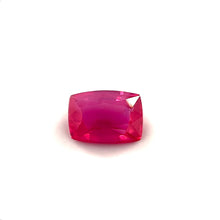 1.02 Carat Natural Ruby Gemstone Cushion Cut Pinkish Red Color