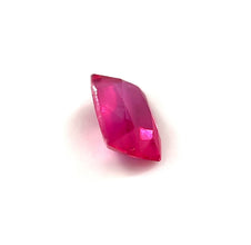 1.02 Carat Natural Ruby Gemstone Cushion Cut Pinkish Red Color