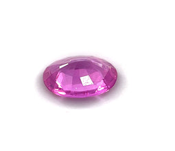 0.79Carat Natural Pink Sapphire Gemstone Oval Cut