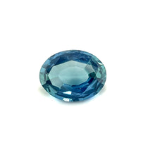 1.33Carat Natural Teal Sapphire Blue Green Sapphire Gemstone Oval Cut Crystal Material With Very Good Luster | Heated Loose Stone