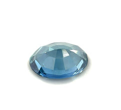 1.33Carat Natural Teal Sapphire Blue Green Sapphire Gemstone Oval Cut Crystal Material With Very Good Luster | Heated Loose Stone