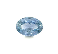0.93Carat Natural Blue Sapphire Gemstone Ice Blue Color Oval Cut Good Luster | Unheated Loose Stone