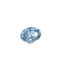 0.93Carat Natural Blue Sapphire Gemstone Ice Blue Color Oval Cut Good Luster | Unheated Loose Stone