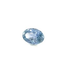 0.93Carat Natural Blue Sapphire Gemstone Ice Blue Color Oval Cut Good Luster | Unheated Loose Stone