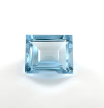1.60Carat Natural Aquamarine Gemstone Emerald Cut Crystal Material With Very Good Luster | Unheated Loose Stone