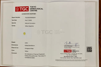 2.61Carat CERTIFIED Natural Yellow Sapphire Emerald Cut Vivid Yellow Brilliant Luster Excellent Cutting | Unheated Loose Stone