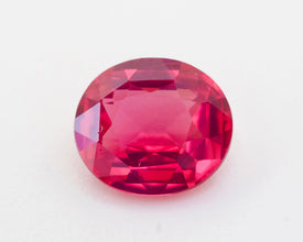 1.08Carat Natural Mahengi Red Spinel Oval Cut Lovely Orangish Red Color Brilliant Luster Top Stone | Unheated Loose Stone