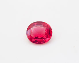 1.08Carat Natural Mahengi Red Spinel Oval Cut Lovely Orangish Red Color Brilliant Luster Top Stone | Unheated Loose Stone