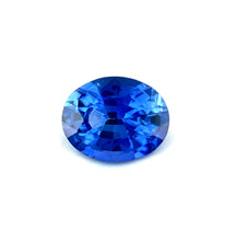 0.70Carat Natural Blue Sapphire Gemstone Oval Cut Rare Royal Blue Color Brilliant Luster TOP STONE | Unheated Loose Stone