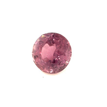 3.16Carat Natural Unheated Padparadscha Sapphire Gemstone Round Cut Reddish Pink Color with Brilliant Luster | Unheated Loose Stone