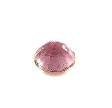 3.16Carat Natural Unheated Padparadscha Sapphire Gemstone Round Cut Reddish Pink Color with Brilliant Luster | Unheated Loose Stone