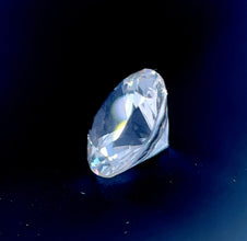 3.04Carat LOUPE CLEAN Natural Rare White Sapphire Gemstone Round Top Diamond Cut Colorless No Tint Brilliant Luster | Unheated Loose Stone