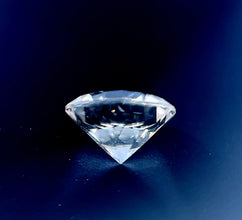 3.04Carat LOUPE CLEAN Natural Rare White Sapphire Gemstone Round Top Diamond Cut Colorless No Tint Brilliant Luster | Unheated Loose Stone