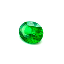 1.01Carat Beautiful Natural Tsavorite Oval Cut Brilliant Luster Very Good Color for 18k Yellow Gold Anniversary Ring | Unheated Loose Stone