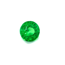 1.60Carat Beautiful Natural Tsavorite Round Top Cut Brilliant Luster Top Green Color for Bespoke 950 Platinum Ring | Unheated Loose Stone