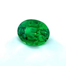 1.60Carat Beautiful Natural Tsavorite Green Garnet Gemstone for 18k White Gold Ring Diamond Cluster Engagement Ring | Unheated Loose Stone