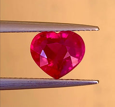 Natural red ruby loose gemstone Mozambique 2.02 carat