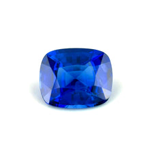 1.23 Ct Rich Royal Blue Sapphire Cushion Cut – Natural Heated Loose Gemstone for Engagement Ring