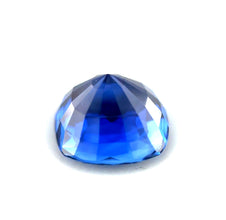 Square cushion sapphire 1.61 carat natural gemstone