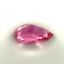 Elegant 1.06 carat Padparadscha sapphire with natural pinkish orange colour.