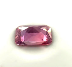 CERTIFIED 1.05 Ct Unheated Padparadscha Sapphire Radiant Cut – Natural Orangish-Pink Loose Gemstone | Engagement Ring Stone