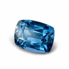 Eye-clean blue spinel loose gemstone with beautiful natural brilliance.