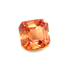 1.04Carat Natural Untreated Padparadscha Sapphire Gemstone Ascher Brilliant Luster Top Color for 18k Yellow Gold Ring| Unheated Loose Stones in