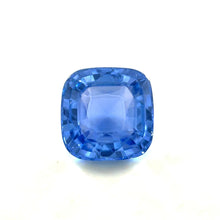 2.54Carat LOUPE CLEAN Untreated Natural Blue Sapphire Gemstone Unique Blue Color Square Cushion Cut Brilliant Luster | Unheated Loose Stone