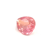 4.6mmX3.8mm Natural Rare Padparadscha Sapphire Pear Cut Brilliant Luster for Simple Day to Day Ring Minimalist Jewelry | Heated Loose Stone