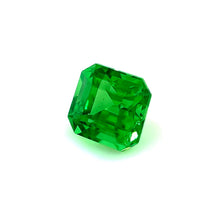 0.75Carat Natural Tsavorite Gemstone Asscher Cut