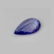 0.72Carat Natural Blue Sapphire Gemstone Pear Cut