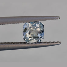 0.87Carat Natural Green Sapphire Gemstone Radiant Cut