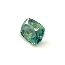 0.58Crt 5.2mmx3.8mm Natural Untreated Green Sapphire Gemstone Minimalist Ring/Pendent Silver Jewelry Gift for Mom |Unheated Loose Stone