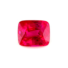 Untreated 1.02Carat Natural Mozambique Ruby Gemstone Pigeon's Blood Red Cushion Cut Brilliant Luster Exquisite Stone | Unheated Loose Stone