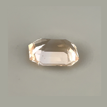 1.60Carat Natural Peach Sapphire Gemstone Pastel Color Emerald Cut Brilliant Luster | Excellent Cutting Unheated Loose Stone