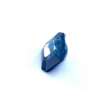 3.52Carat Natural LOUPE CLEAN Blue Sapphire Gemstone for engagement Ring Emerald Cut Deep Blue Color Excellent Cutting | Heated Loose Stone