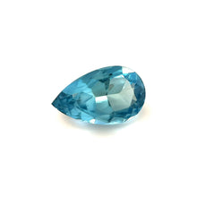 1.45Carats Natural Aquamarine Gemstone Pear Cut Crystal Material With Very Good Luster | Loose Stone