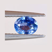  0.81Carat Natural Blue Sapphire Gemstone Oval Cut