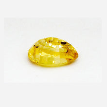 3.03Carat Natural Yellow Sapphire Pear Cut Ultra Rare Golden Yellow Brilliant Luster Top Stone | Unheated Loose Stone