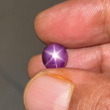 6.78Carat Natural Star Ruby for Anniversary Ring, Top Ray, Cabochon Cut, Custom Jewelry Gift for her 18k Yellow Gold | Unheated Loose Stone