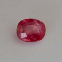 0.72Carat Natural Padparadscha Sapphire Gemstone Cushion Cut