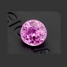 0.80Carat Natural Pink Sapphire Gemstone Round Cut