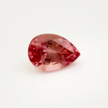 0.85Carat Natural Padparadscha Sapphire Gemstone Pear Cut