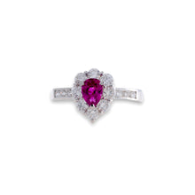 RESERVED UNHEATED CERTIFIED Ruby High Quality Platinum Ring with Diamonds / Engagement Ring/ Platinum ring/ Gemstone Rings