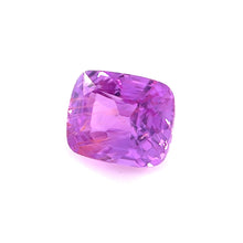 1.12Carat Natural Pink Sapphire Gemstone Cushion Cut Straight Pink Color with Brilliant Luster | Unheated Loose Stone