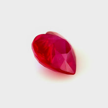Unheated 2.03Carat Mozambique Ruby Natural Gemstone Pigeon Blood to Vivid Red Heart Shape Brilliant Luster Top Stone | Unheated Loose Stone
